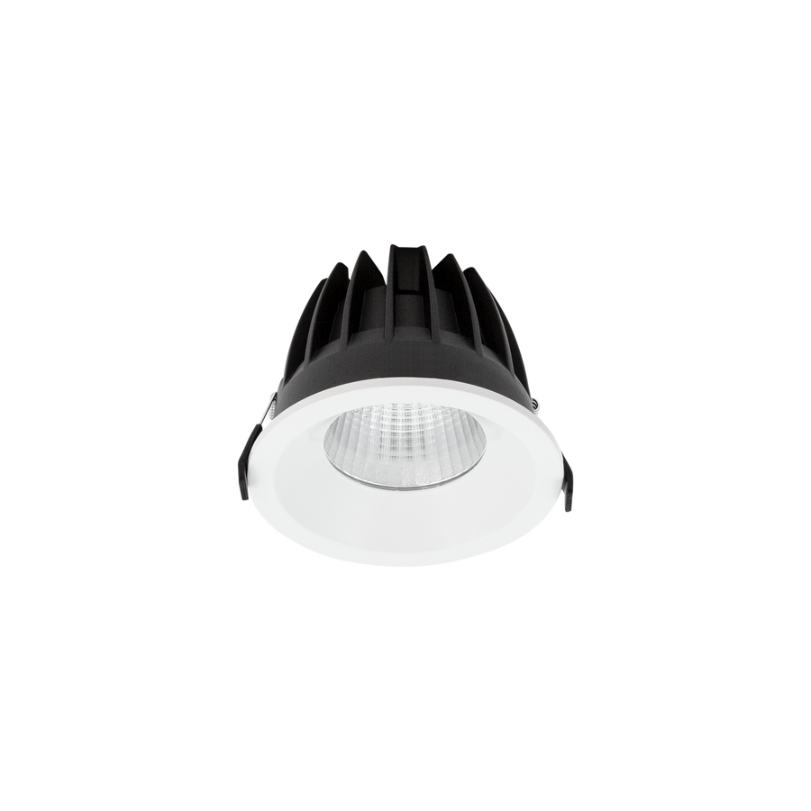 Round Commercial Large Downlight White 4000K