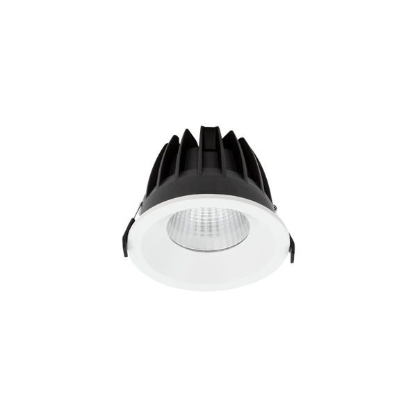 Round Commercial Large Downlight White 4000K