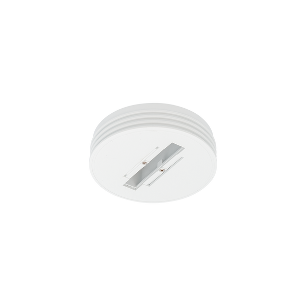 Track 3 Circuit Ceiling Mt Adaptor Spot/Flood White