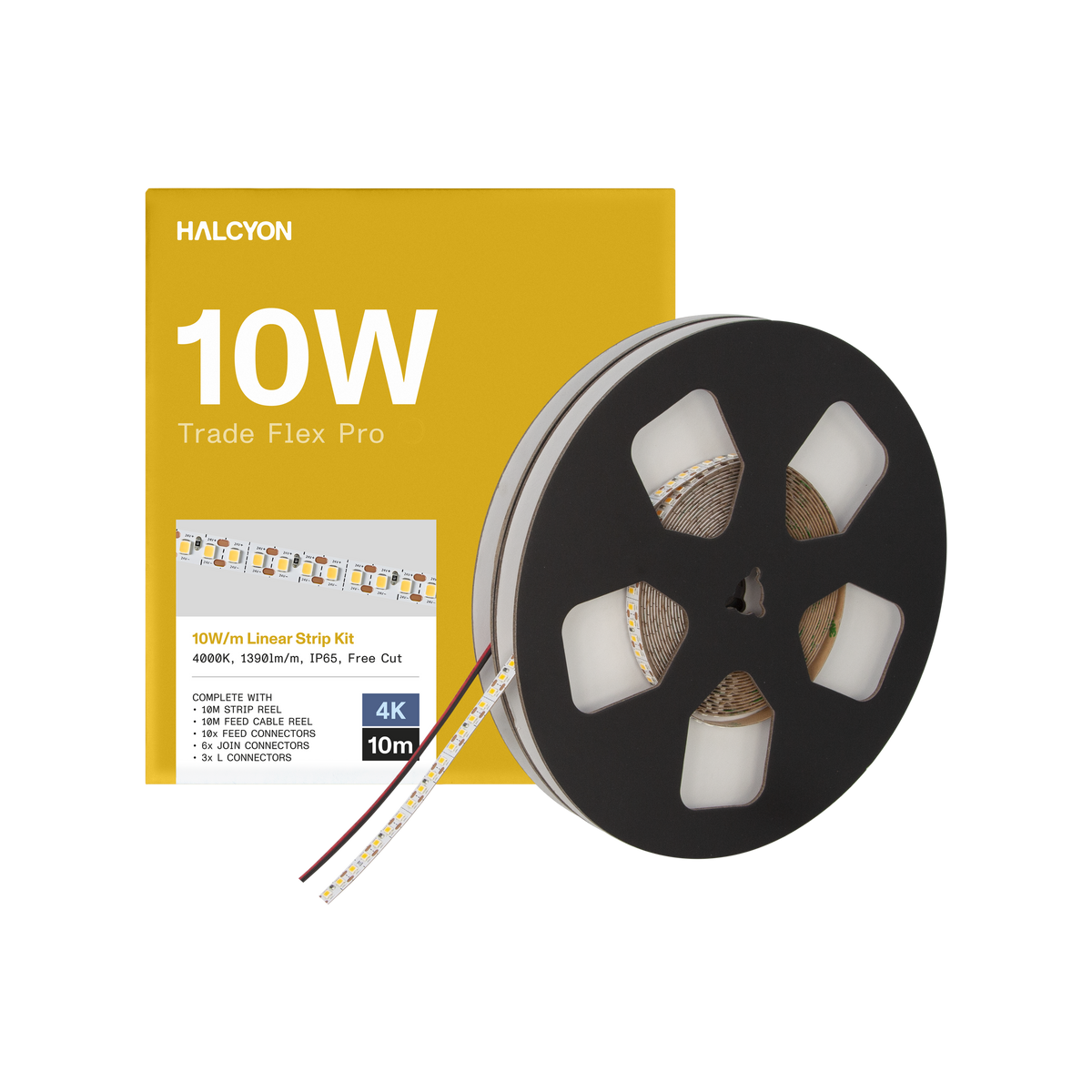 10W/m 4000K Trade Flex Pro Tape - 10m Trade Kit