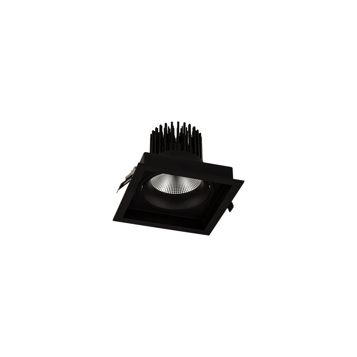 Cevon Box XL Tilt/Rotate Downlight Kit Black 4000K