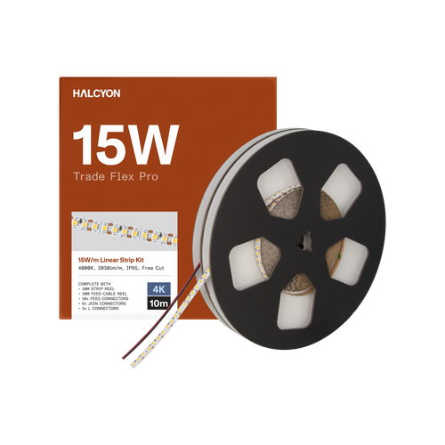 15W/m 4000K Trade Flex Pro Tape - 10m Trade Kit