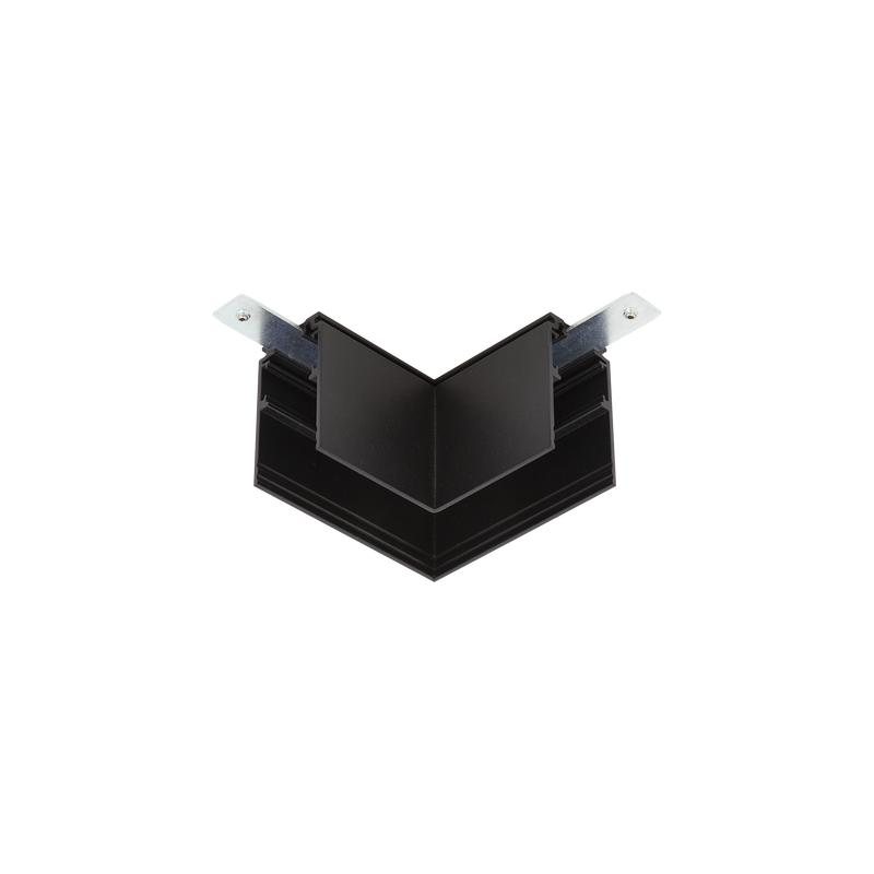 Surface Mount Deep L Profile Connector Right (Horizontal) Black