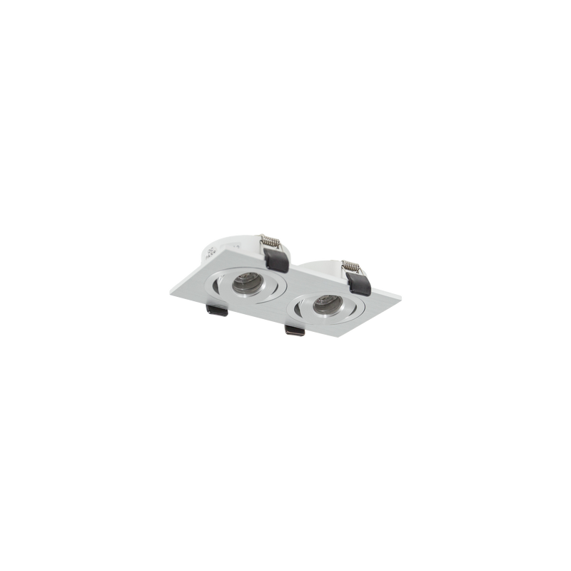 Mini Gimbal Double Brushed Aluminium 3000K