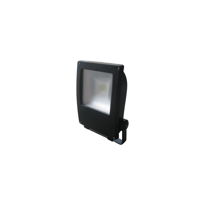 10W LED Exterior Flood Black 4000K