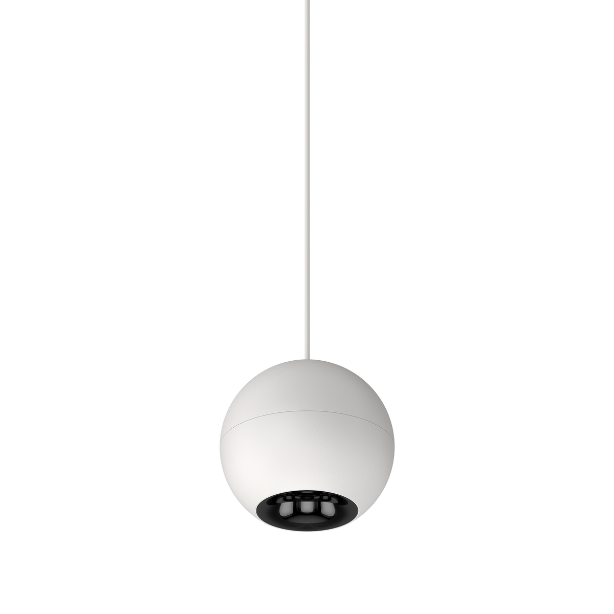 Cevon M80 Type 26 Dark Art Pendant Spot White, High Gloss Black 2700K
