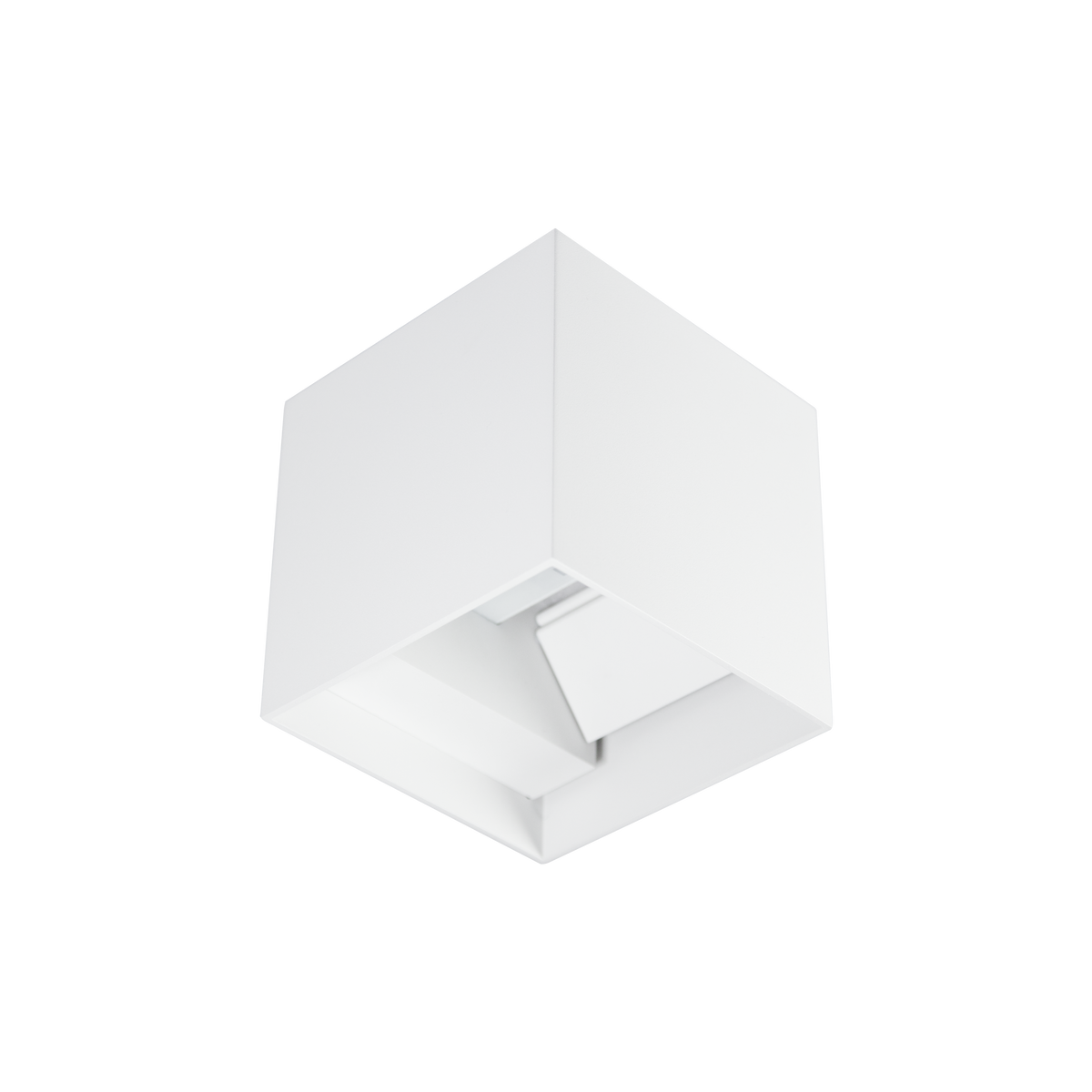 Cube Two Way Adjustable Medium Matte Textured White 3000K