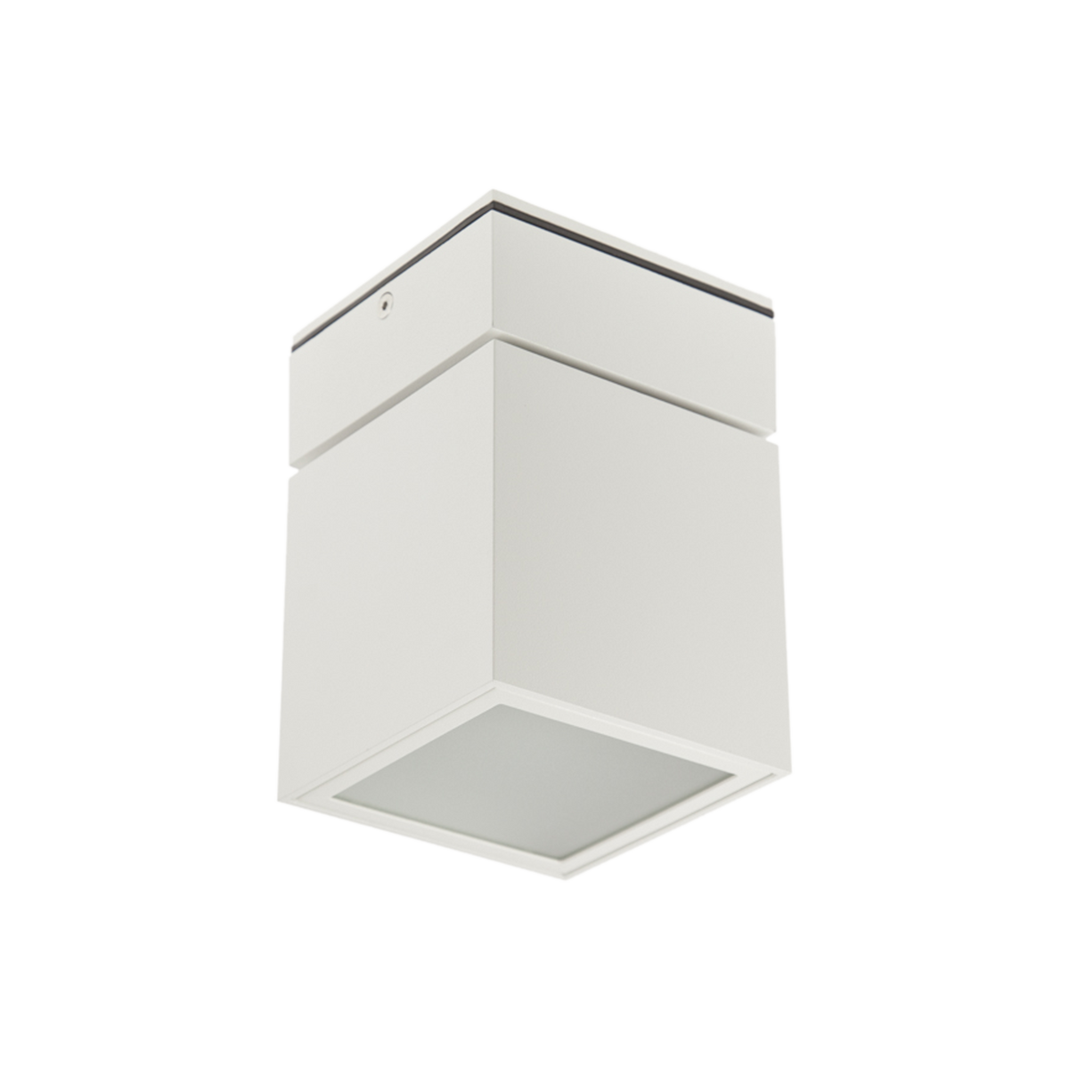 Surface Mount Ceiling Cube White 3000K