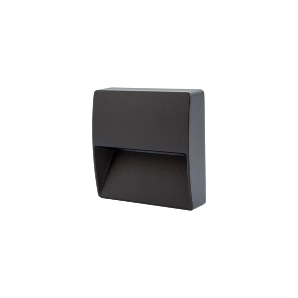 Exterior Eyelid Wall Square Medium Black 3000K / 4000K