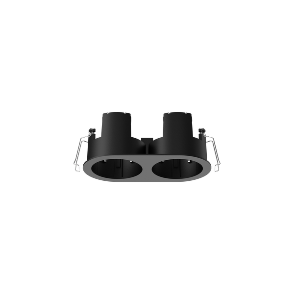 Cevon Type Recessed Oval Double Frame for M60 Black