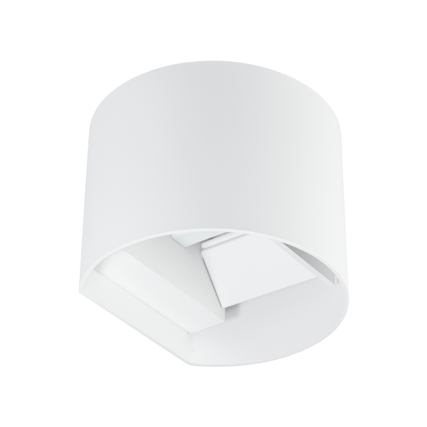 Cube Two Way Adjustable Large Matte Textured White 3000K