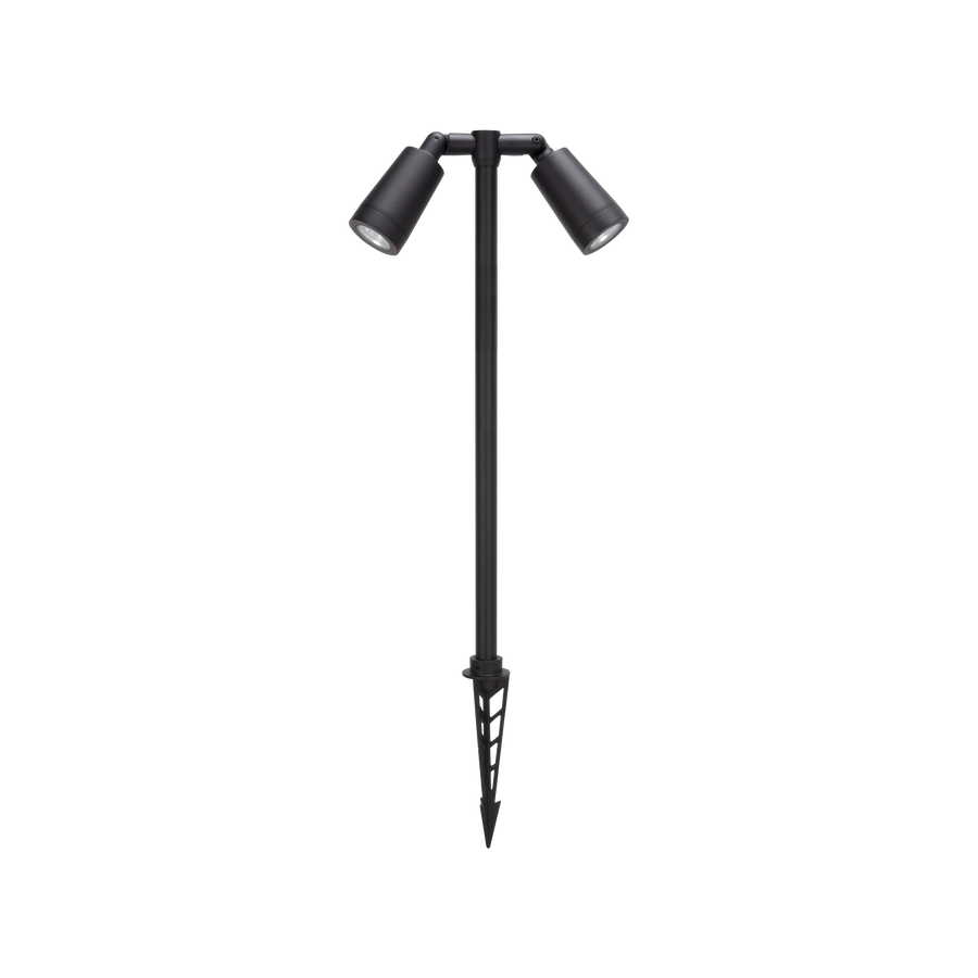 Landscape Spike Tall Double Spot Sand Black 2700K