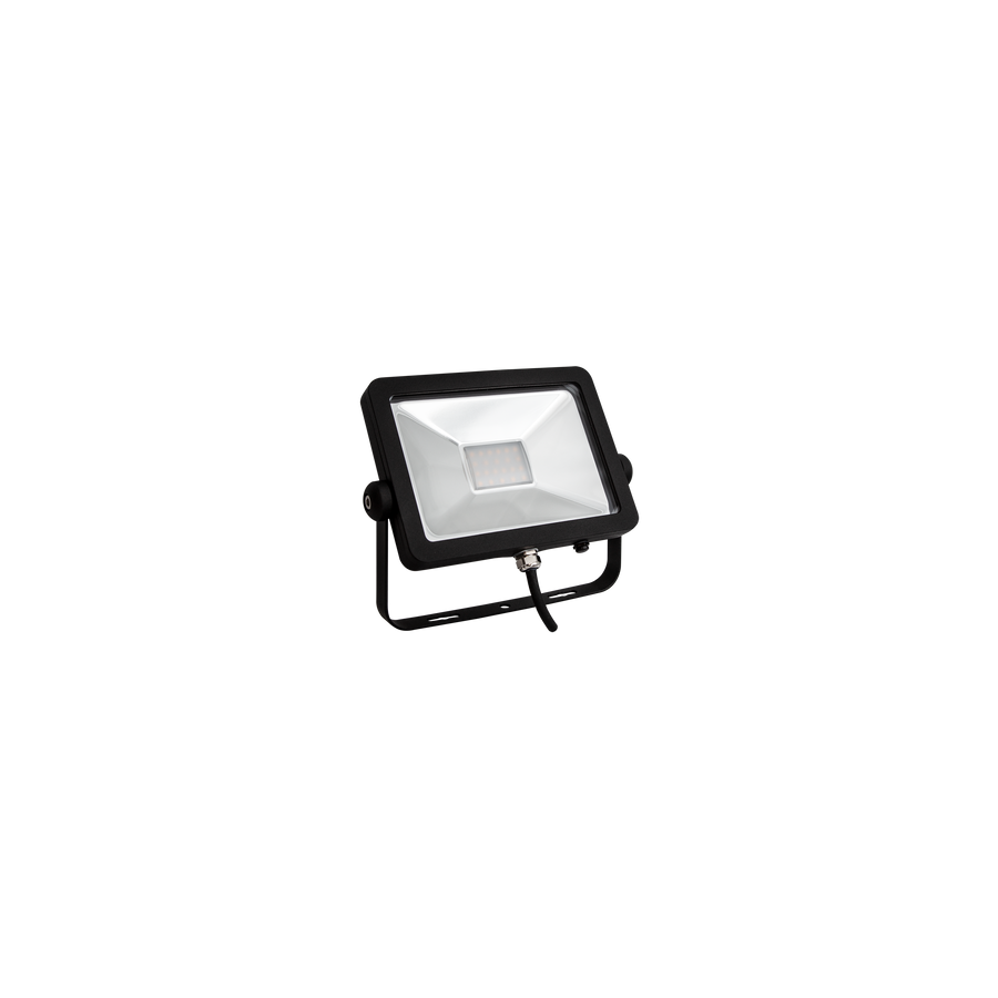 20W Exterior Flood Black 3000K