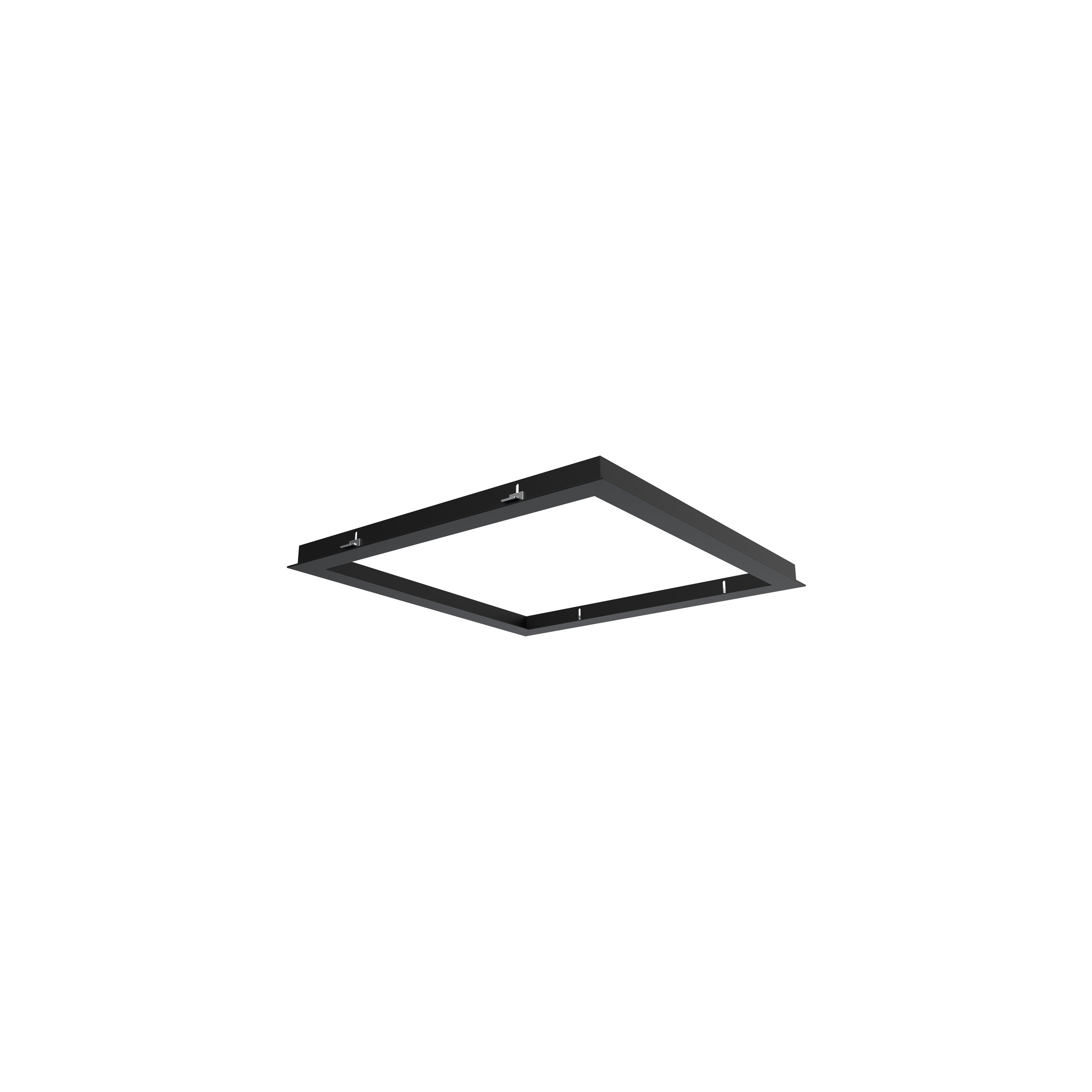 6x6 Recessed Frame Kit Black – Halcyon