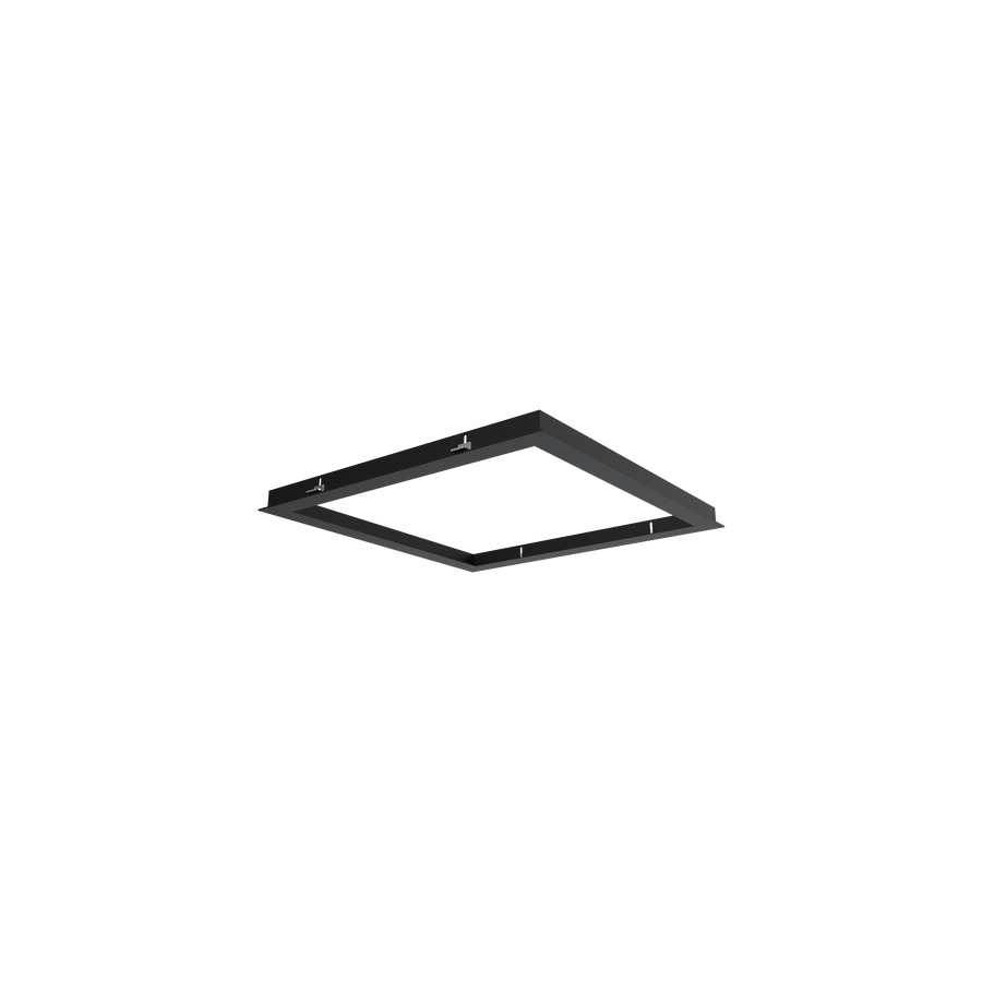 6x6 Recessed Frame Kit Black