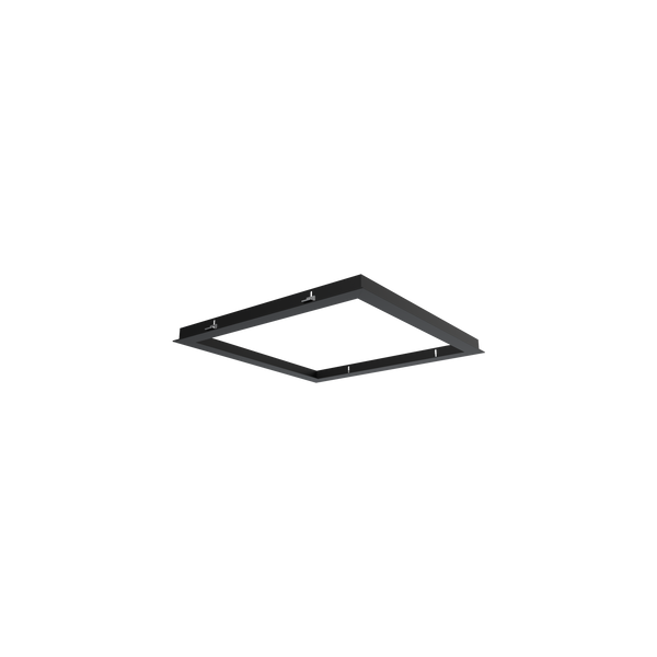6x6 Recessed Frame Kit Black