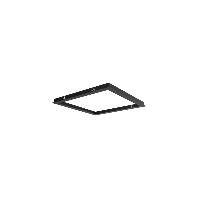 6x6 Recessed Frame Kit Black