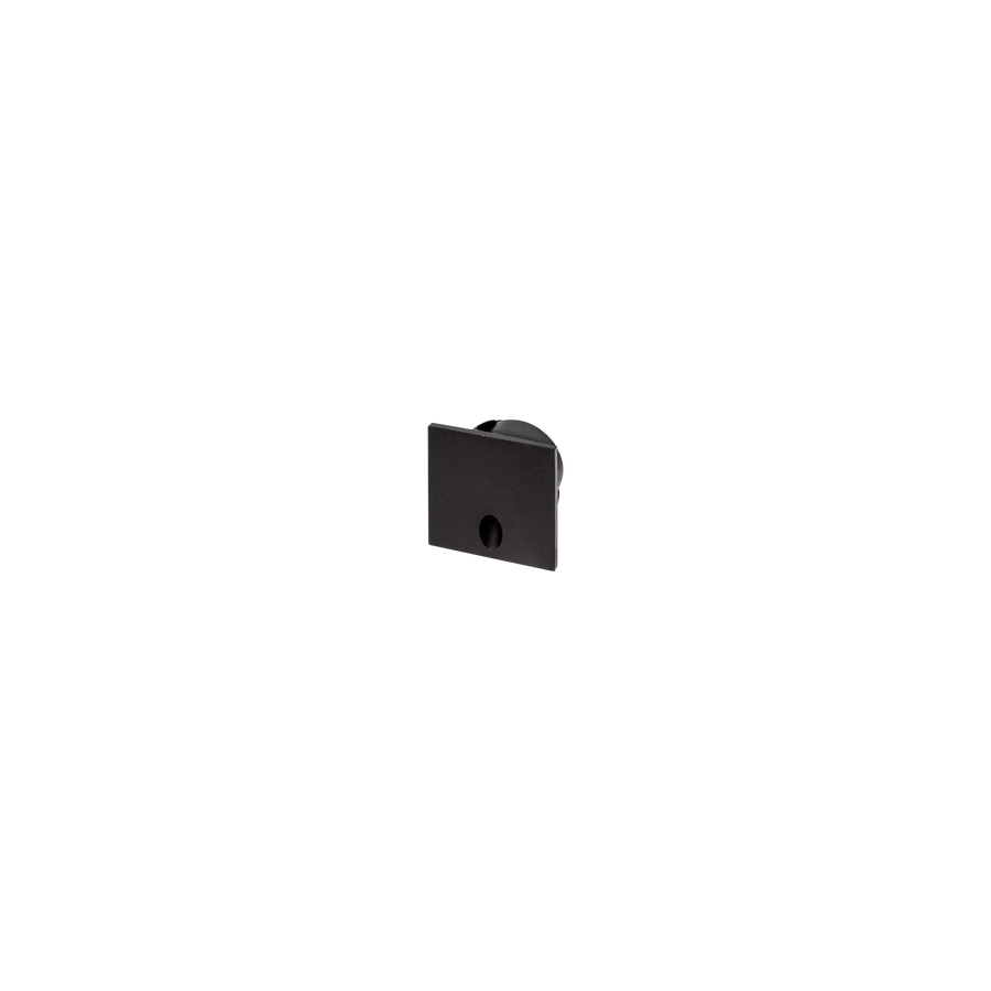 Mini Directional Pin Square Black 3000K