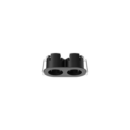 Cevon Type Recessed Oval Double Frame for M40 Black