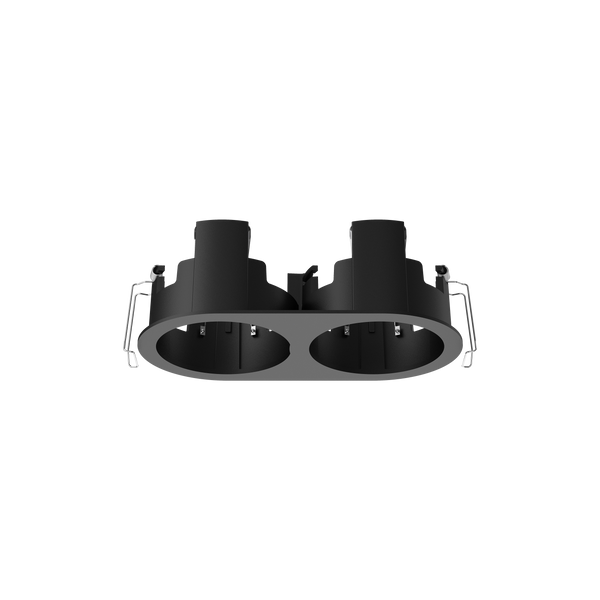 Cevon Recessed Oval Double Frame for M80 Black
