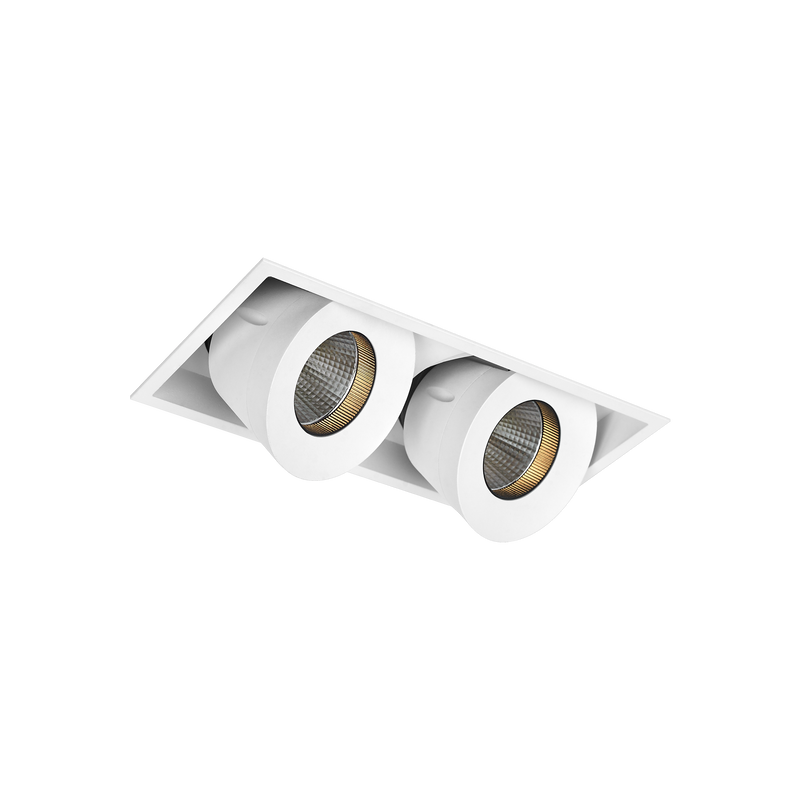 Sophia Double Tilt/Rotate Downlight Kit White 3000K