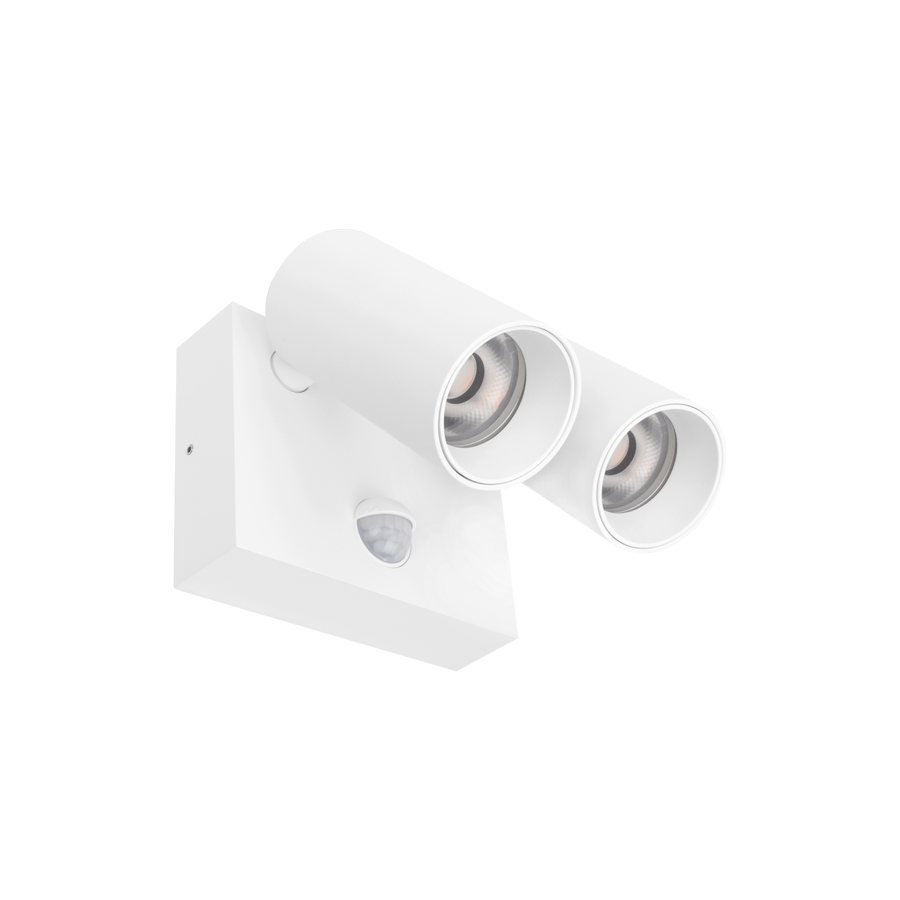 Exterior Sensor Spot Design Series Double White 3000K