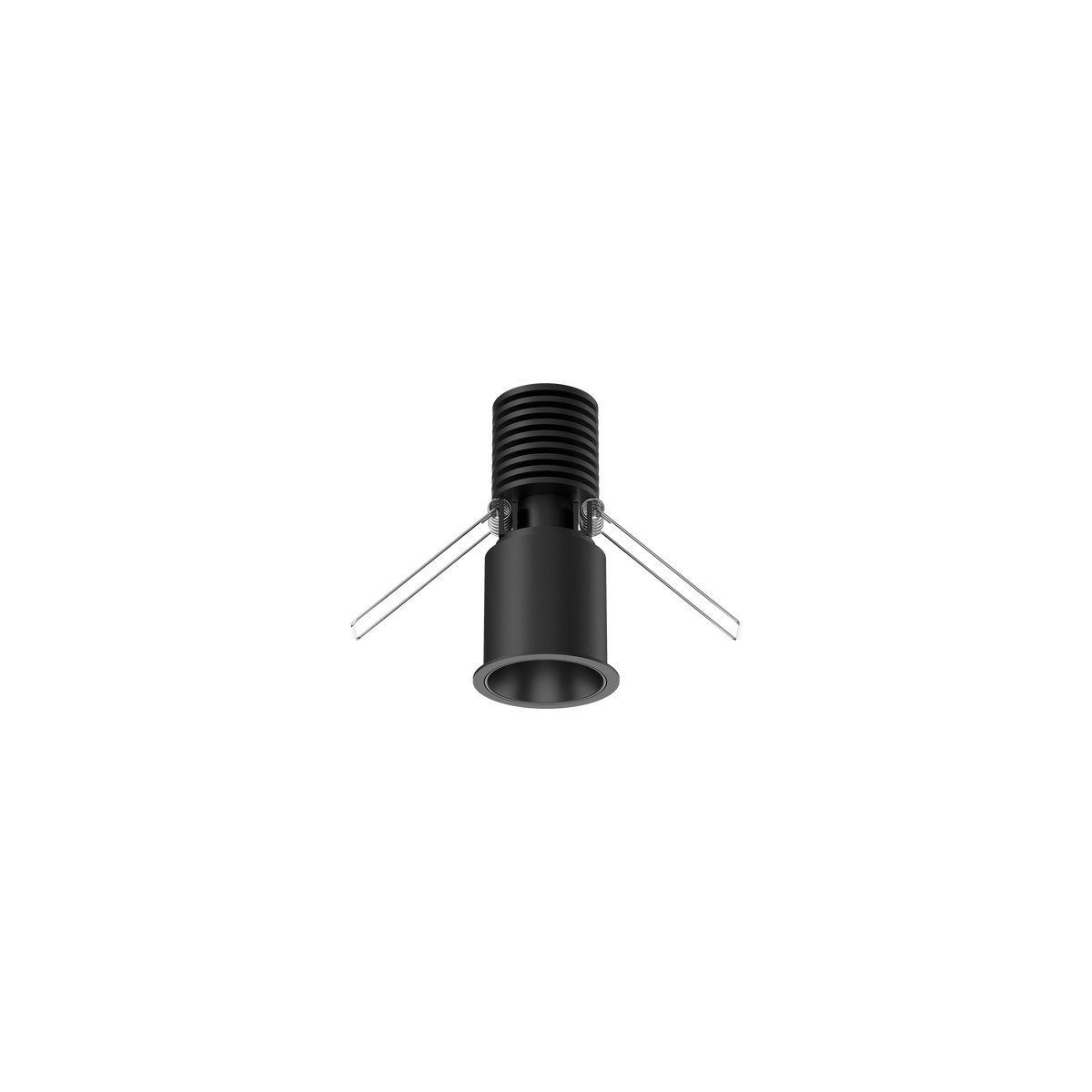 Cevon Mini Darklight Slim Trim Downlight Kit Black 3000K