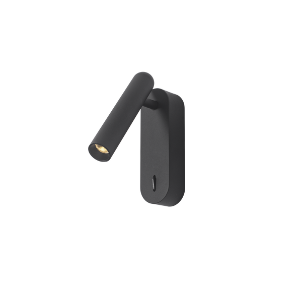 Capsule Mini Switch Reading Spot Black 3000K
