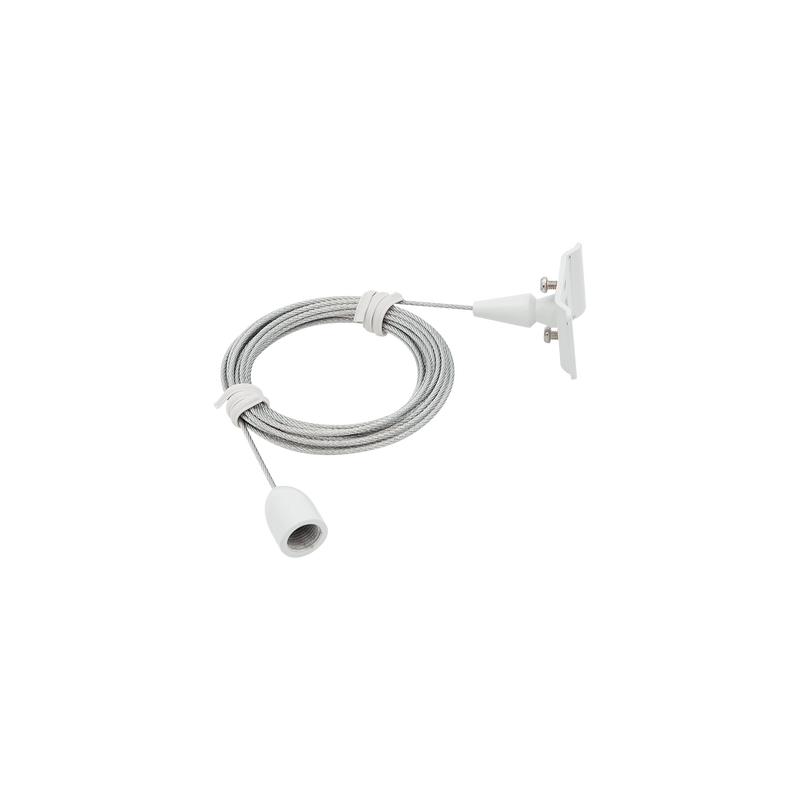 Track 1 Circuit Suspension Cable White