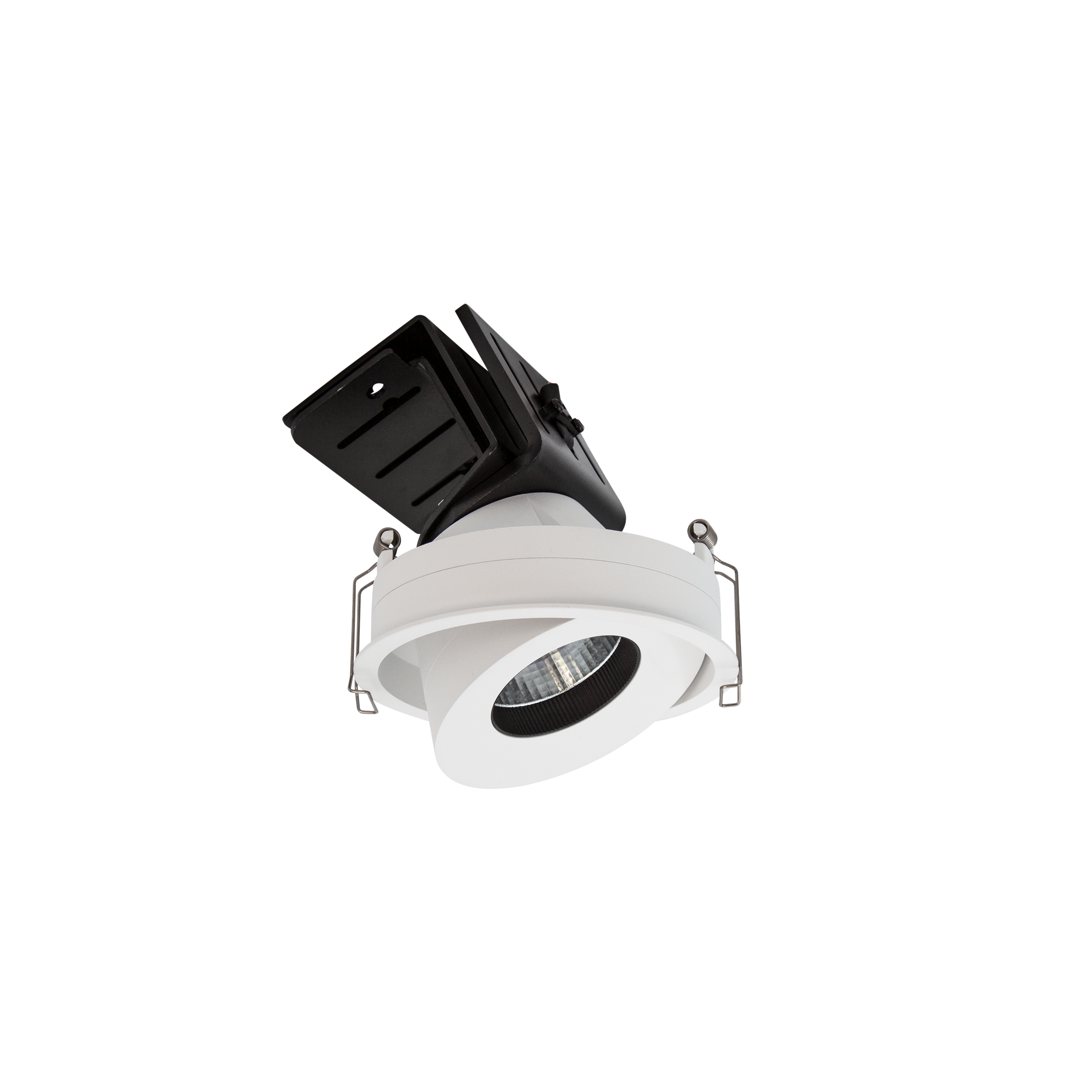 Sophia Single Tilt/Rotate Downlight Kit White 3000K – Halcyon