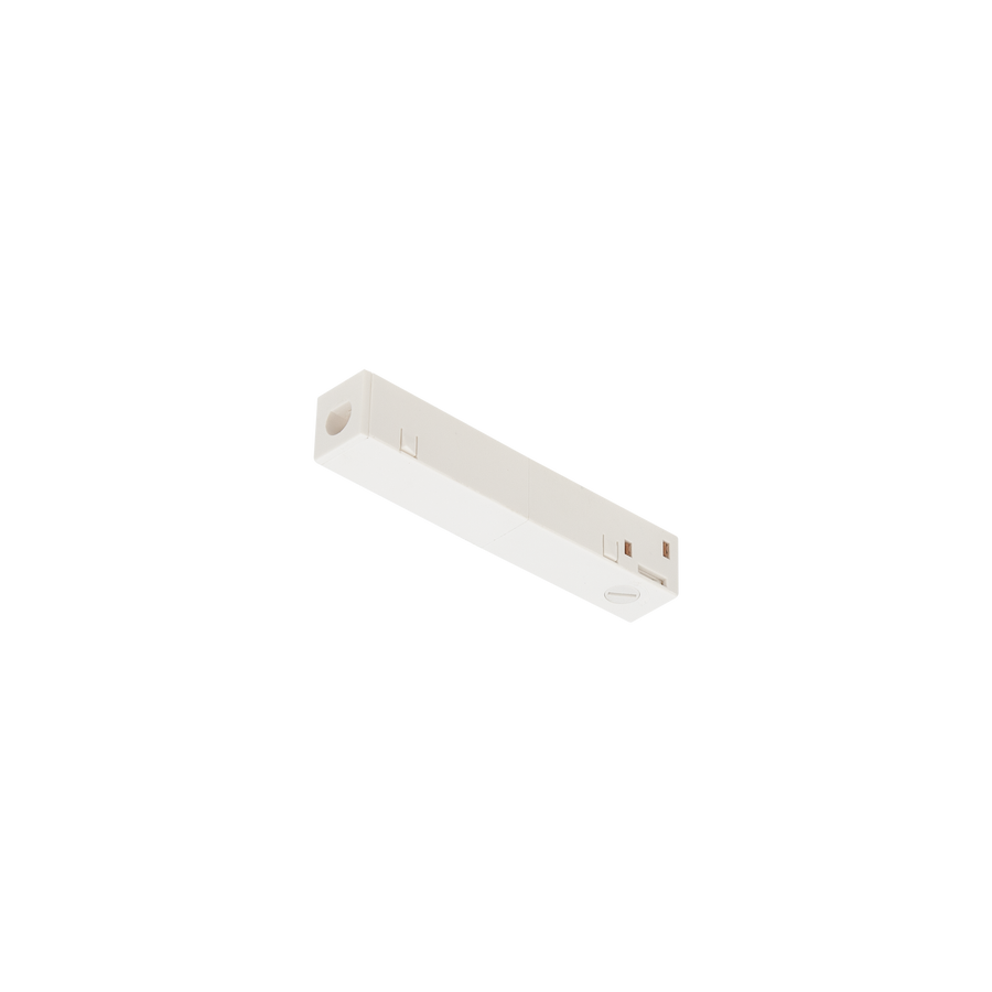 48V Live End Connector - Left White