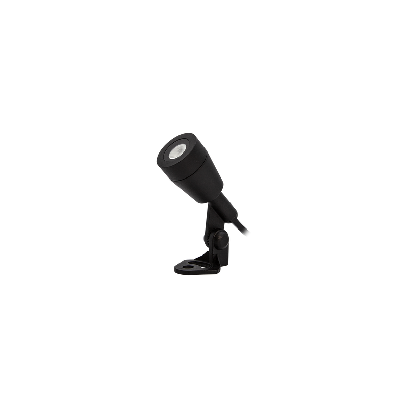 Mini Landscape Spike/Surface Mount Spot Sand Black 2700K