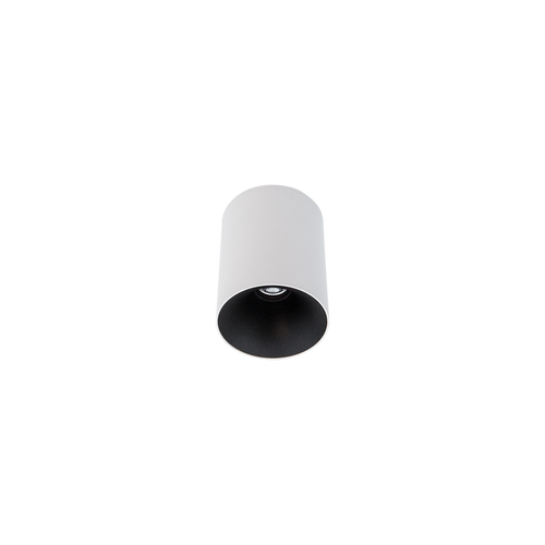 Cevon Dark Art Sml Surface Mount Downlight White, Matt Black 3000K