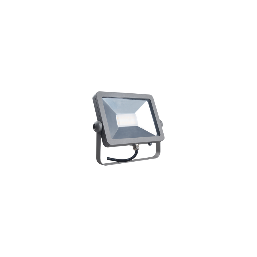 20W Exterior Flood Charcoal 3000K