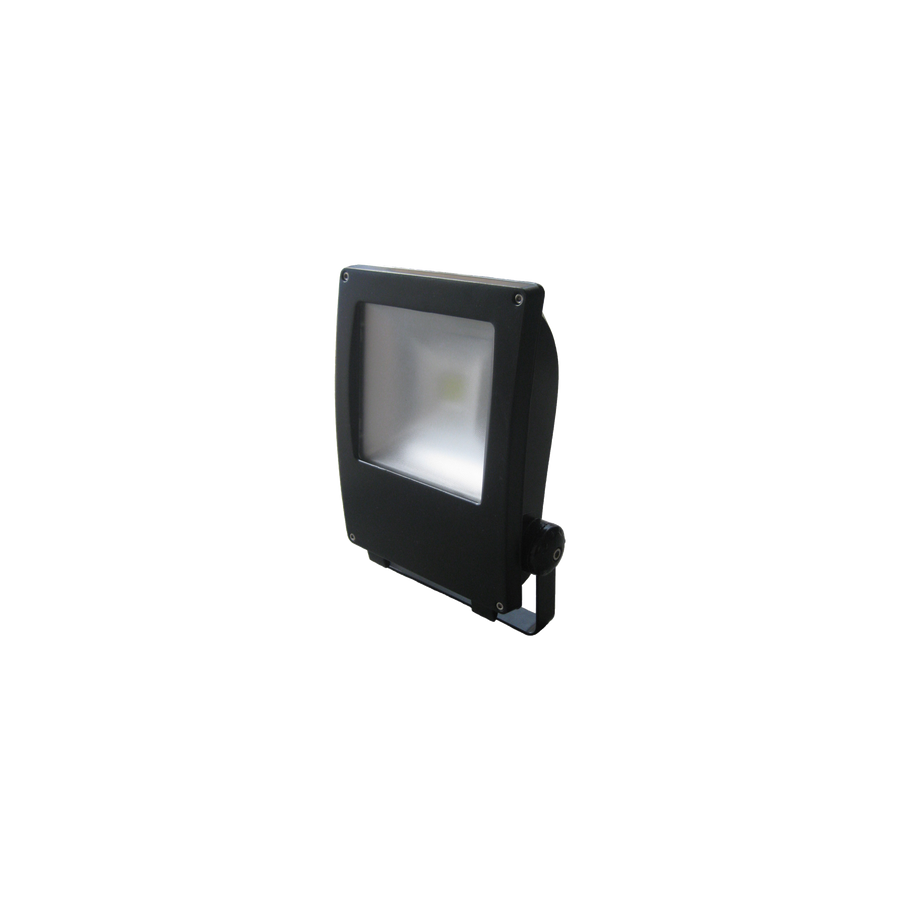 30W LED Exterior Flood Black 4000K
