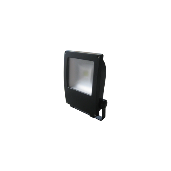 30W LED Exterior Flood Black 4000K