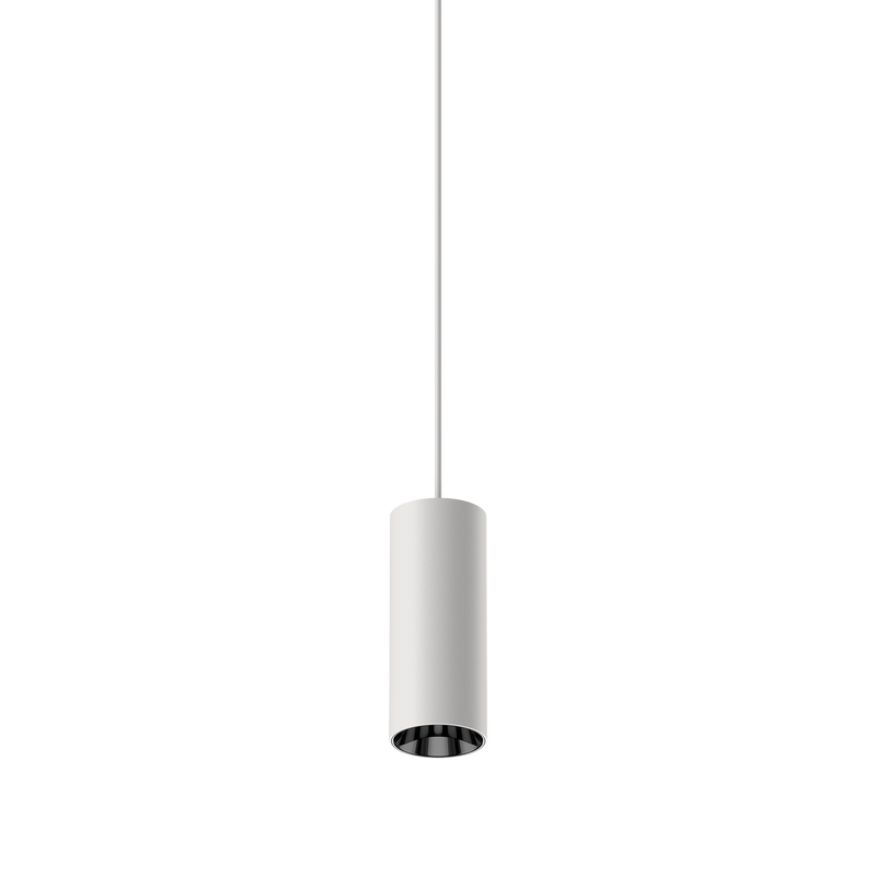 Cevon M40 Type 22 Dark Art Pendant Spot White, High Gloss Black 3000K