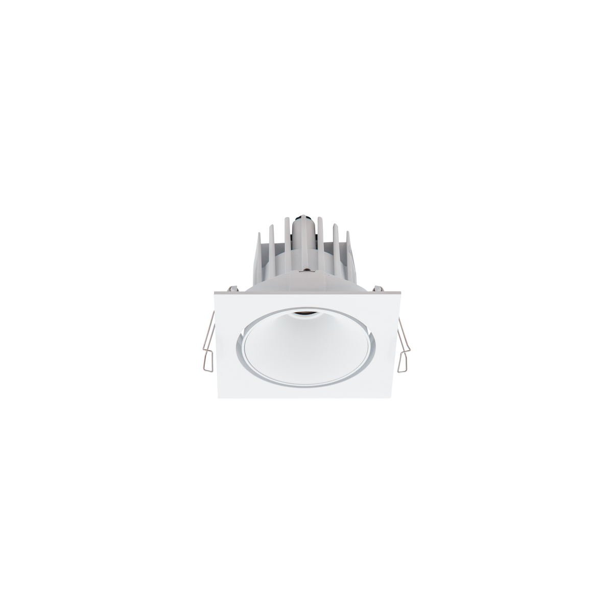 Cevon Tilt/Rotate Square Med Downlight Kit White 3000K