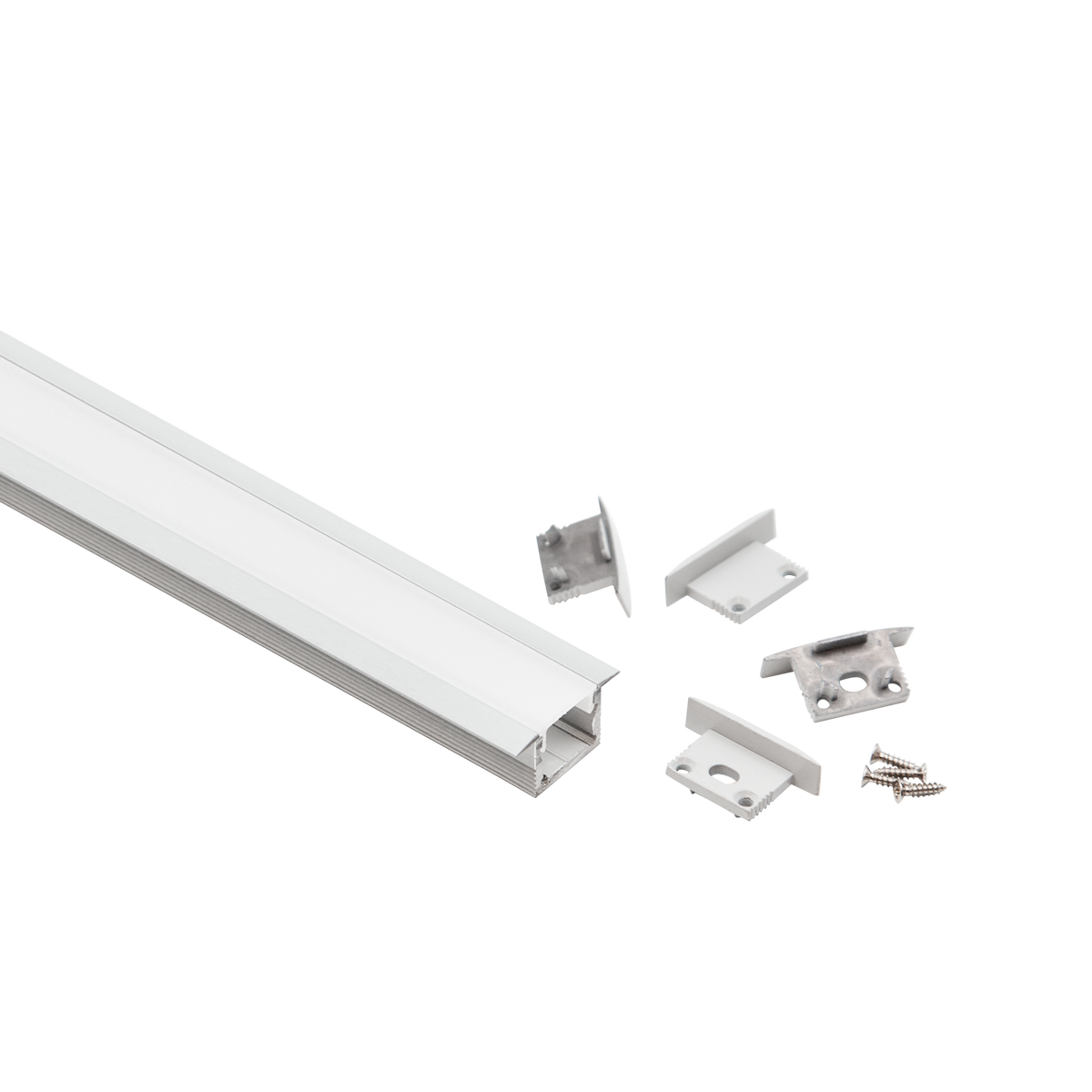 Mini Standard Premium Recessed 2.5m Kit Aluminium