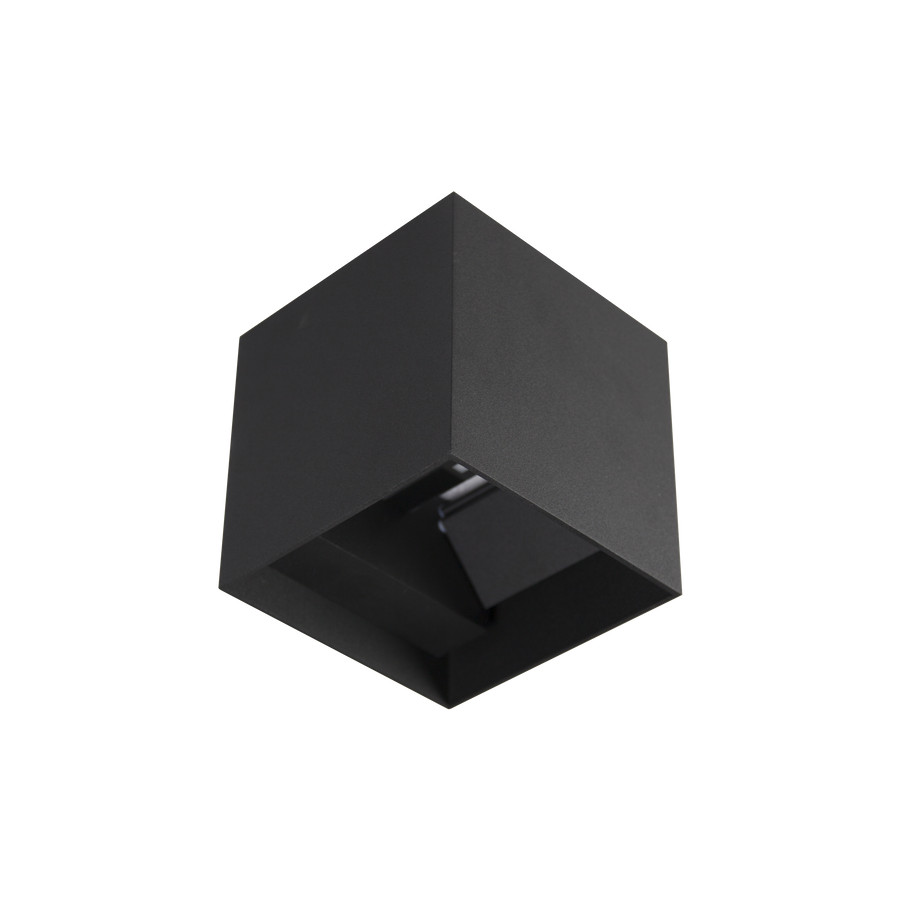 Cube Two Way Adjustable Medium Matte Textured Black 3000K