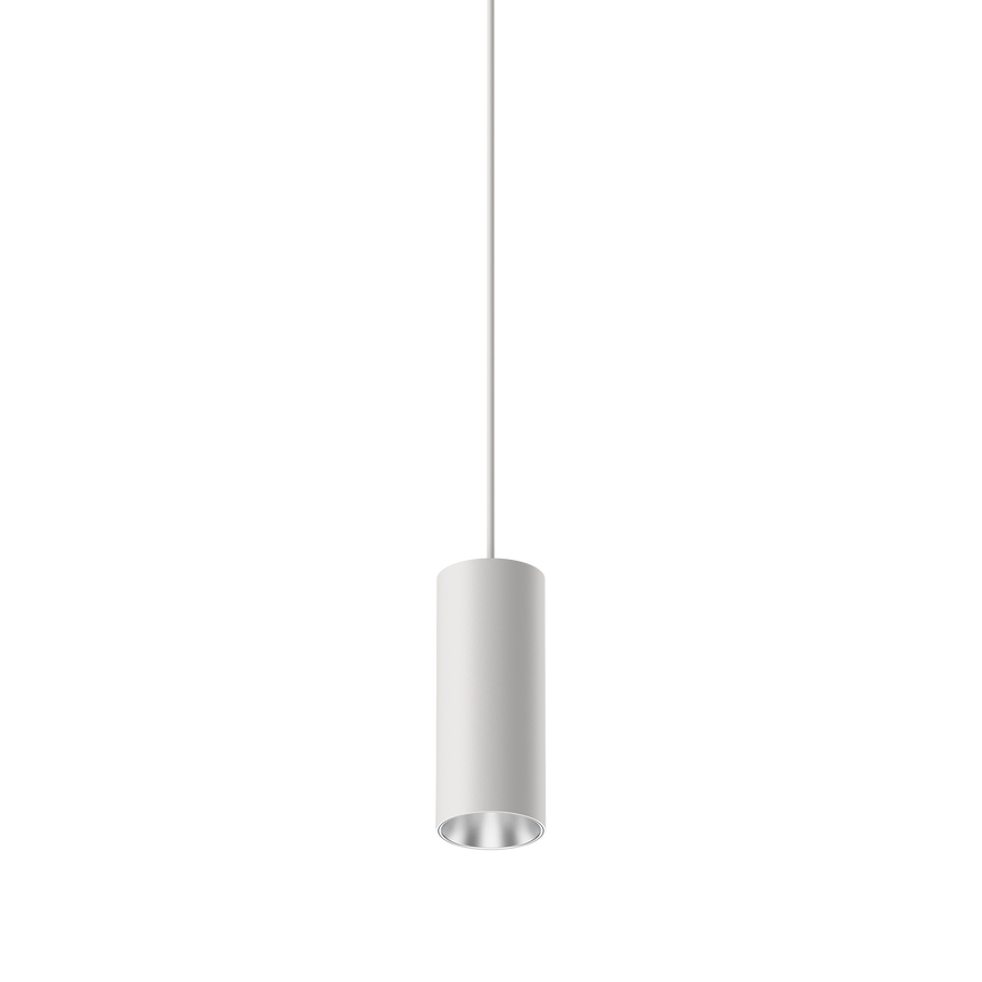 Cevon M40 Type 22 Dark Art Pendant Spot White, Silver 3000K