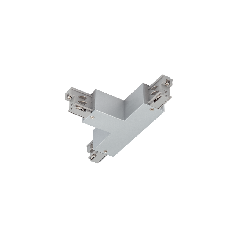 Track 3 Circuit T Connector Earth Right Silver