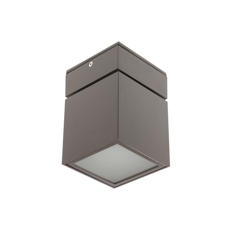 Surface Mount Ceiling Cube Brown 3000K