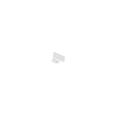 Track 1 Circuit End Cap White