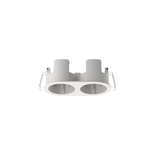 Cevon Type Recessed Oval Double Frame for M60 White