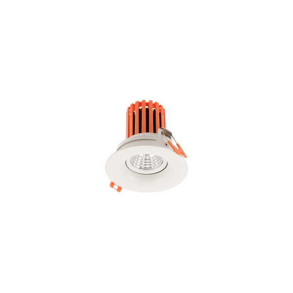 Curve Tilt Downlight Kit White 3000K