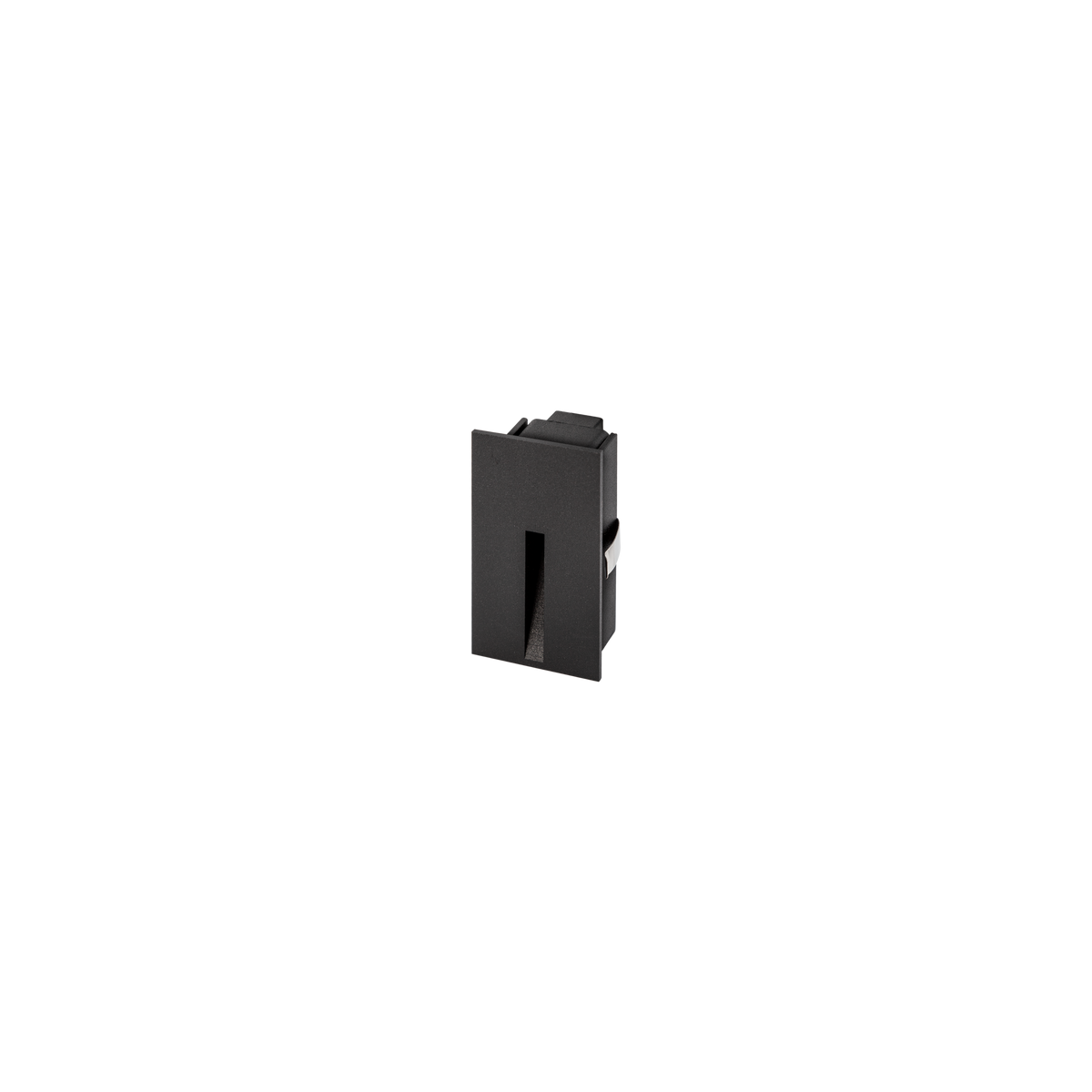 Mini Slot Rectangular Flush Black 3000K