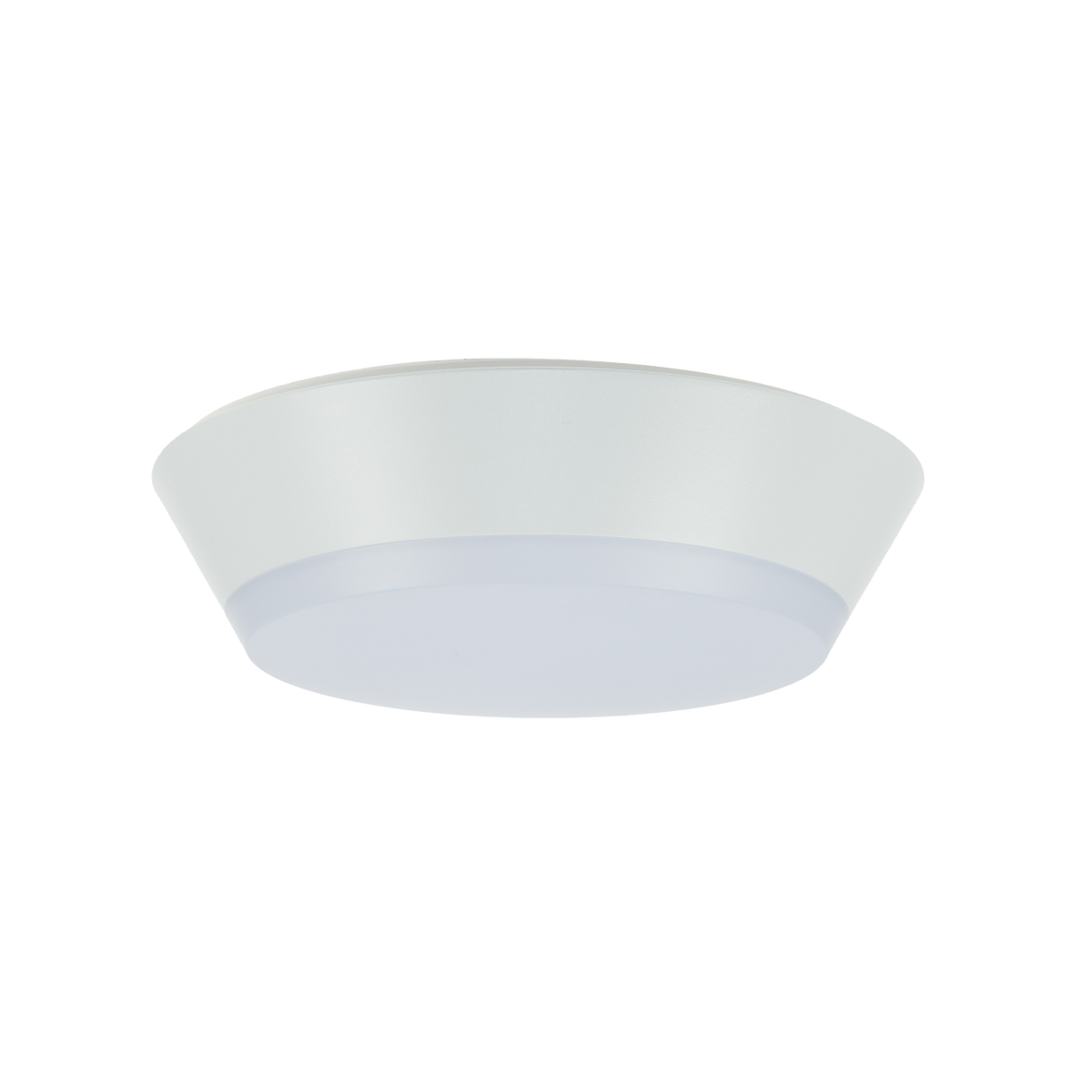 Draft 18W Non-Dimmable Button White 3000K