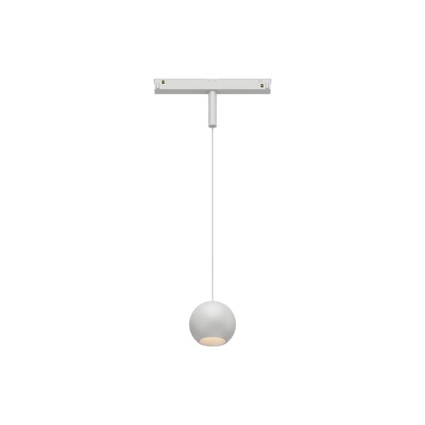 Cevon T8 48V Track Pendant Sphere White