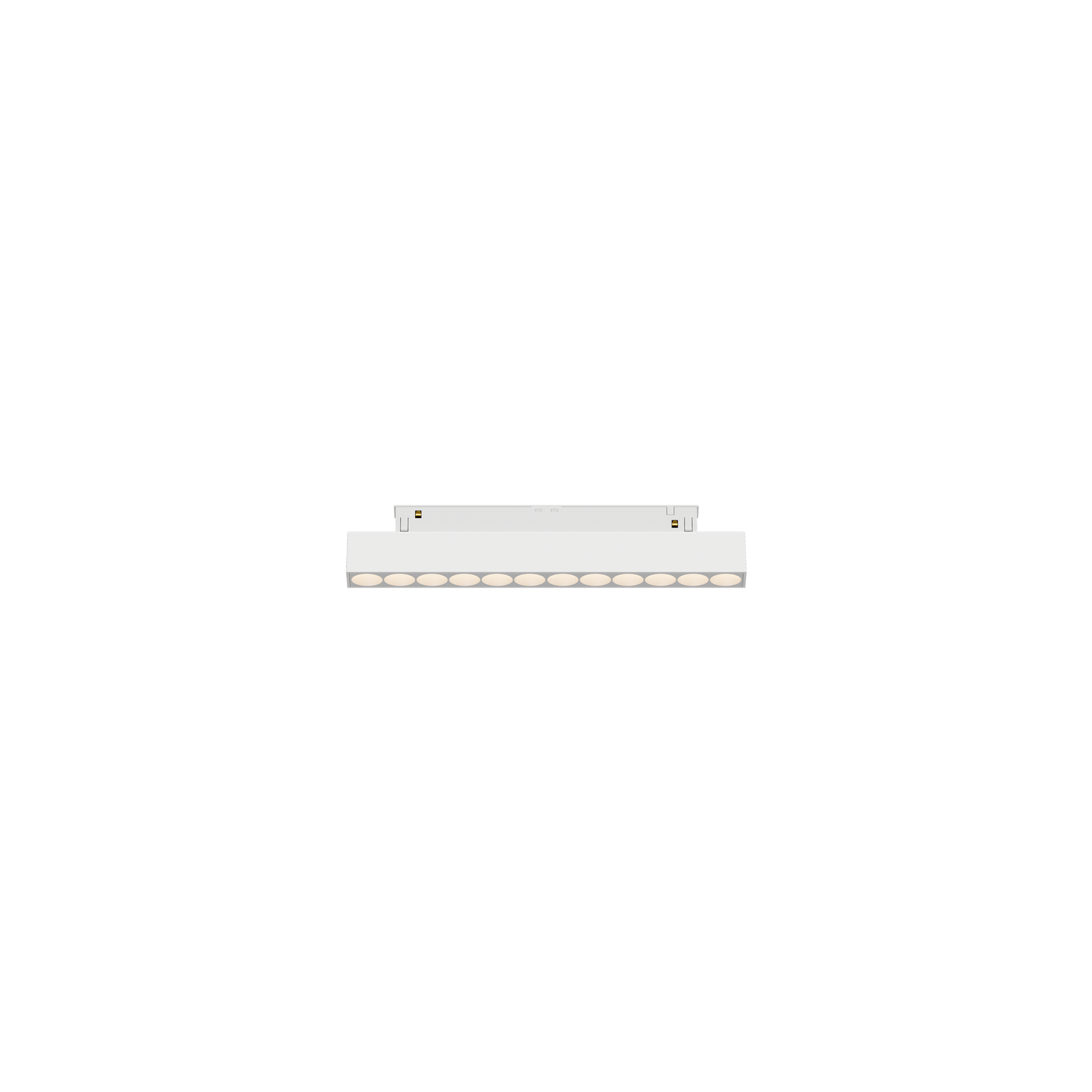 Cevon T8 48V Track Linear Dot Short Fixed White